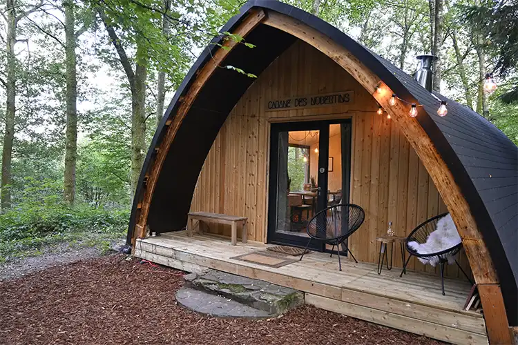Vakantiehuisje Bijzondere overnachting Belgische Ardennen